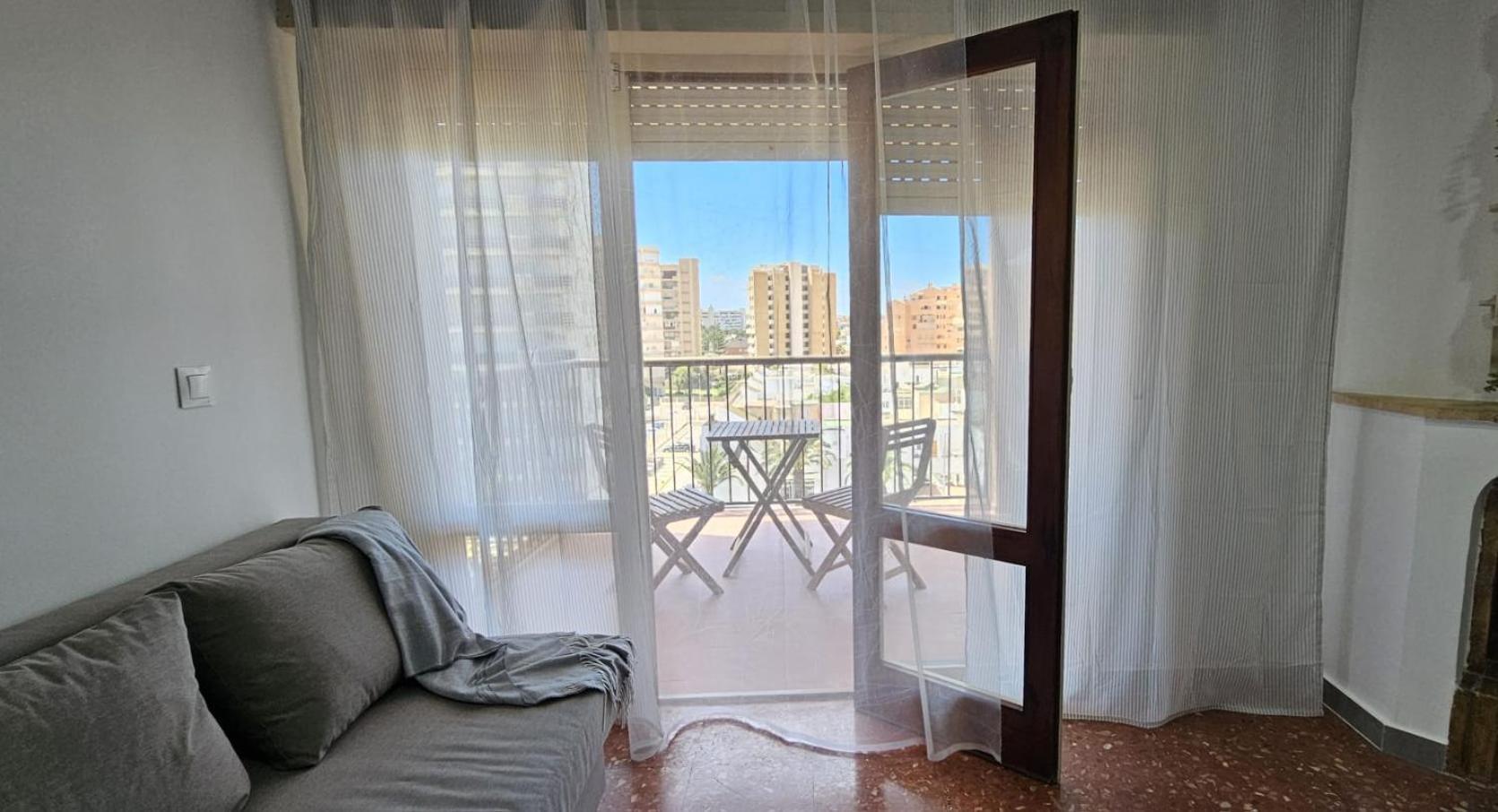 Апартаменты Pequeno Apartamento Con Vistas Al Mar Рокетас-де-Мар Экстерьер фото