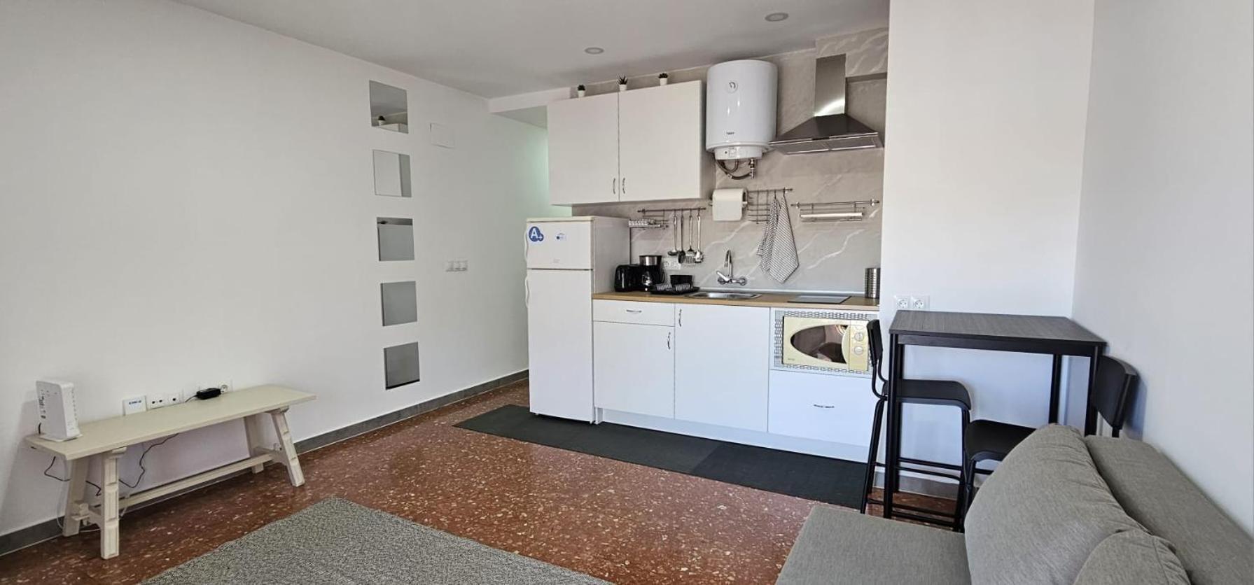 Апартаменты Pequeno Apartamento Con Vistas Al Mar Рокетас-де-Мар Экстерьер фото