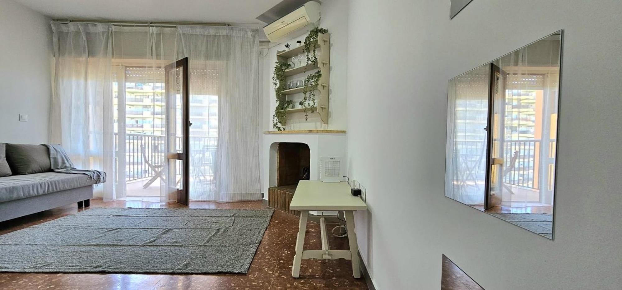 Апартаменты Pequeno Apartamento Con Vistas Al Mar Рокетас-де-Мар Экстерьер фото